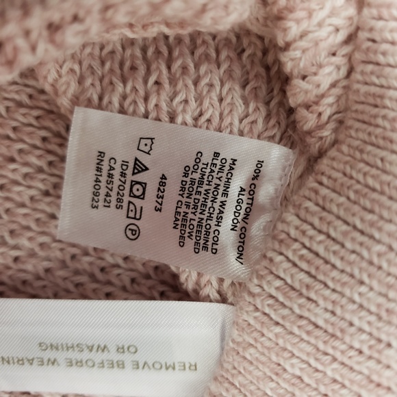 Loft sz XXL stitchy back keyhole sweater knit NWT - Picture 7 of 7